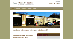 Desktop Screenshot of jeffersontireandbattery.com